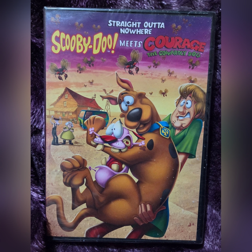 Straight Outta Nowhere: Scooby-Doo! Meets Courage the Cowardly Dog (DVD) NWT